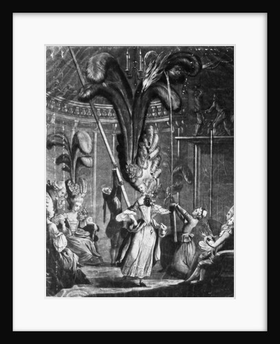 A Hint to the Ladies to take Care of their Heads, printed by Sayer + Bennet, 1776 by Samuel Hieronymous (after) Grimm