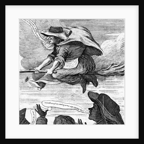 E. Canning vindicated, or Gypsies Flight to Enfield Wash, 1753 by English School