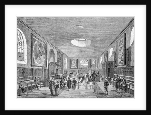 A Charterhouse Schoolroom by English School