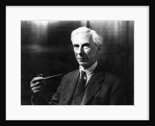 Bertrand Russell by English Photographer