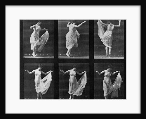 ancing Woma by Eadweard Muybridge