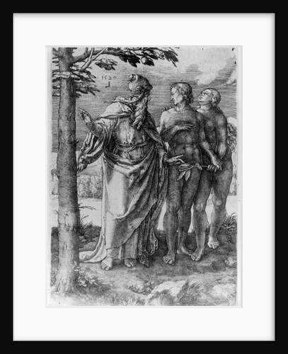 The First Prohibition, 1529 by Lucas van Leyden