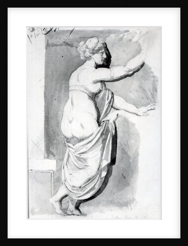 Figure study from the 'Roman Album', 1770 by Henry (1741-1825) Fuseli