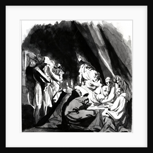 Death of Cardinal Beaufort by Henry (1741-1825) Fuseli