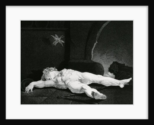 Puck Basking Asleep Before the Country Hearth by Henry Fuseli