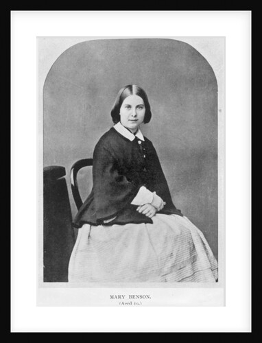 Mary Sidgwick Benson by English Photographer