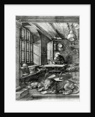 St. Jerome in his Study, 1514 by Albrecht Dürer or Duerer