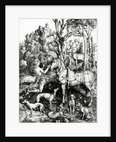 St. Eustace, 1501 by Albrecht Dürer or Duerer