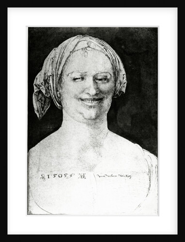 Portrait of a peasant woman, 1505 by Albrecht Dürer or Duerer