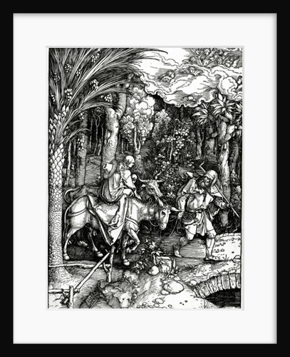 The Flight into Egypt by Albrecht Dürer or Duerer