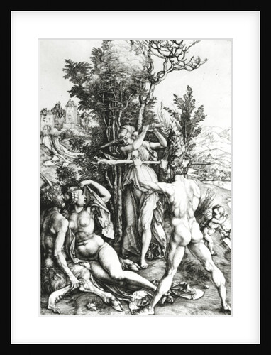 Hercules at the crossroad, 1498 by Albrecht Dürer or Duerer