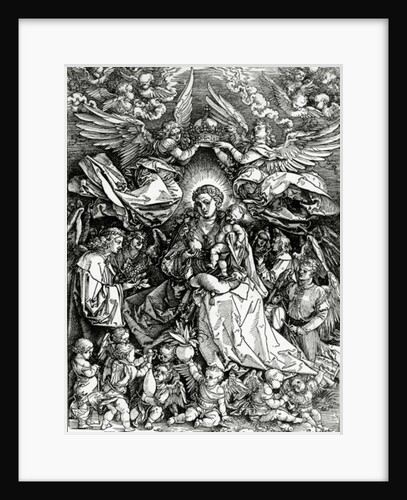 The Coronation of the Virgin and Child, 1518 by Albrecht Dürer or Duerer