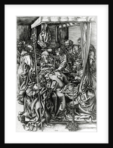 The Death of the Virgin by Martin Schongauer
