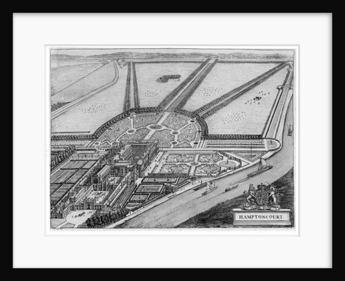 Hampton Court Palace, c.1714-16 by John Bowles