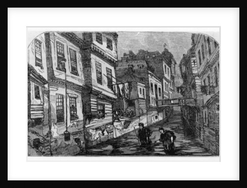 The River Fleet, c.1880s by English School