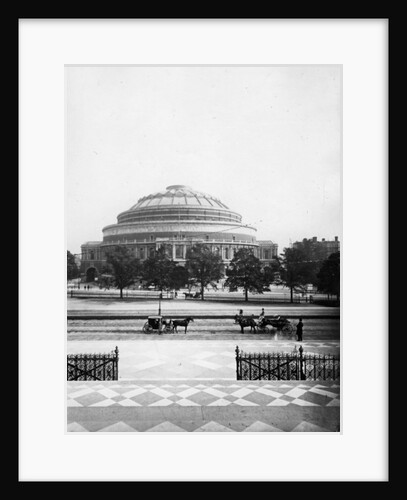 The Royal Albert Hall, London, c.1880's by English Photographer