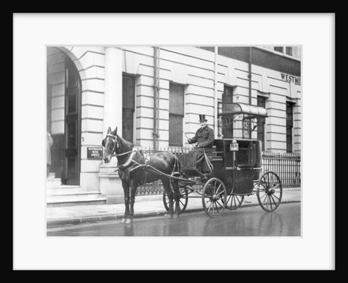 Single-Horsed Carriage by English Photographer