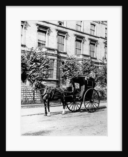 Hansom Cab by English Photographer