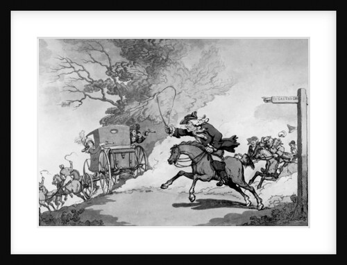 Fillial Affection, or A Trip to Gretna Green, 1780s by Thomas Rowlandson