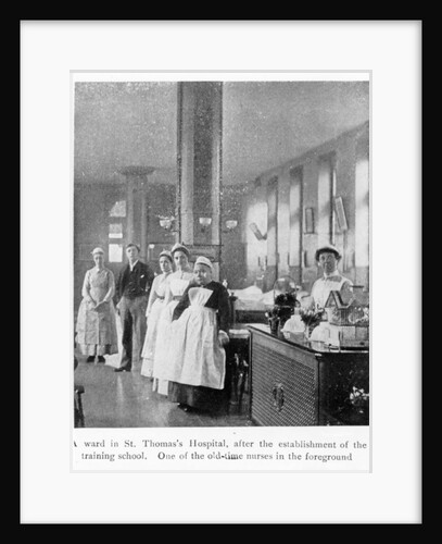 St Thomas's Hospital, post 1860 by English Photographer