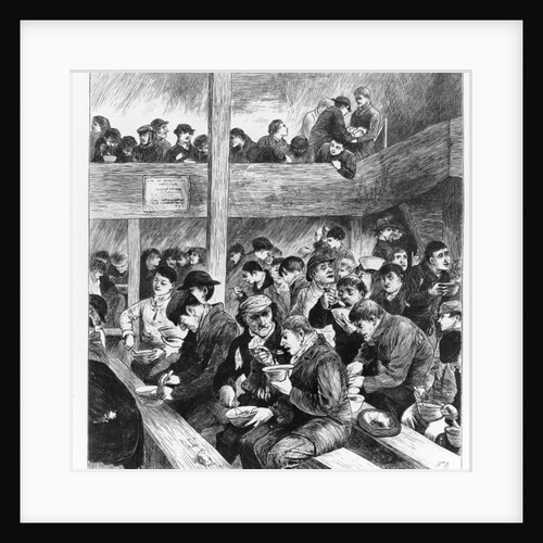 Ned Wright's Thieves' Supper, published in 'The Graphic' illustrated newspaper Saturday, February 26, 1870 by English School