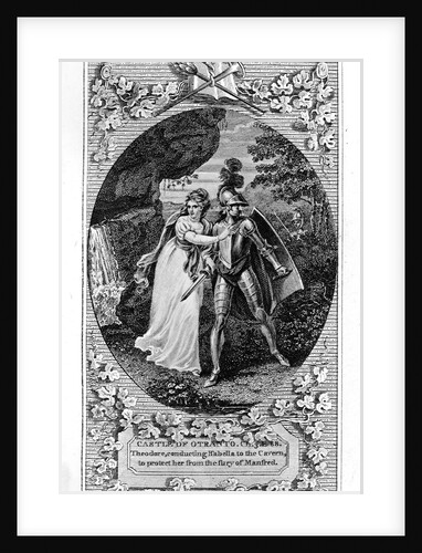 Illustration from 'The Castle of Otranto', by Horace Walpole, 1765 by English School