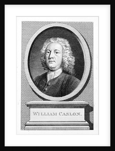 William Caslon by English School