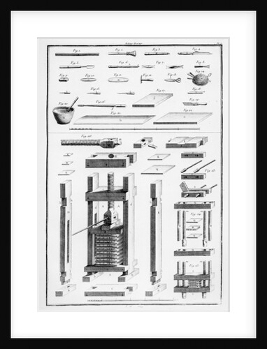 Relieur-Doreur, printed by Ludovic Simeanneau by French School