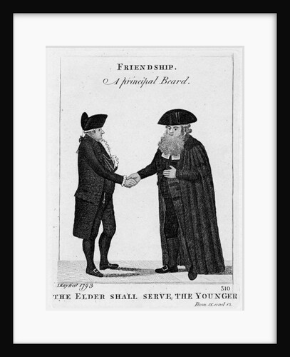 Friendship - A Principal Beard 1793 by John Kay