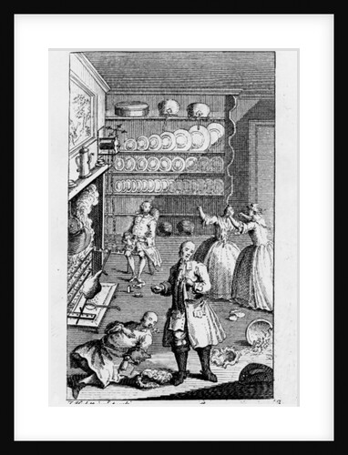 Illustration from 'The History of the Adventures of Joseph Andrews and of his friend Mr Abraham Adams' by Henry Fielding by English School