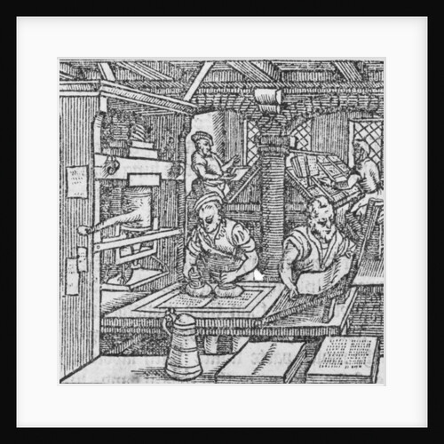 A printmaking workshop by German School