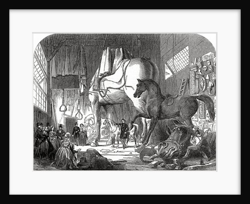 Mr Wyatt's Atelier, or Model-Room, published in 'The Illustrated London News', 11th July 1846 by Ebenezer Landells