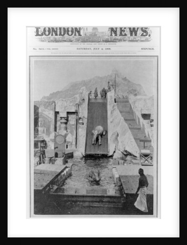 Jumbo's Joy in the Hot Weather, cover of 'The Illustrated London News', July 4th 1908 by English Photographer