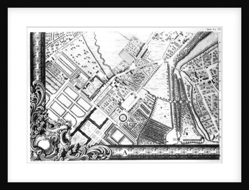 A Map of Chelsea by John Rocque