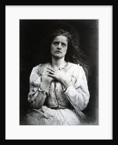 So now I think my time is near, illustration to 'The May Queen' by Alfred, Lord Tennyson, 1875 by Julia Margaret Cameron
