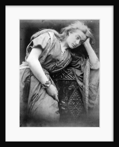 Illustration for the poem 'Mariana' by Alfred, Lord Tennyson, 1875 by Julia Margaret Cameron
