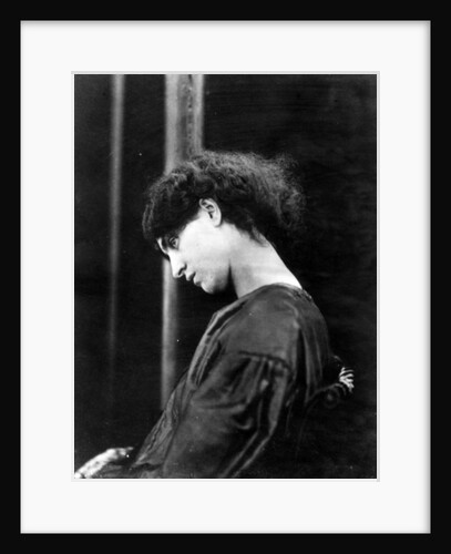 Jane Morris, posed by Dante Gabriel Rossetti, 1865 by John R. Parsons