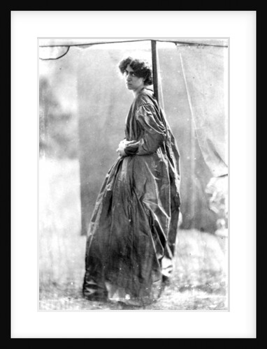 Jane Morris, posed by Dante Gabriel Rossetti, 1865 by John R. Parsons
