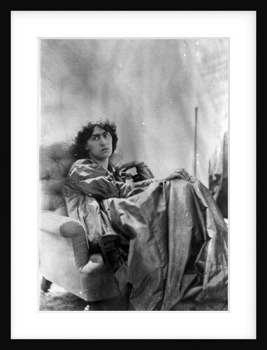 Jane Morris, posed by Dante Gabriel Rossetti, 1865 by John R. Parsons