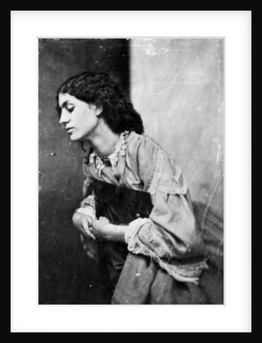 Jane Morris, posed by Dante Gabriel Rossetti, 1865 by John R. Parsons