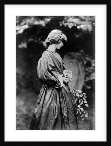 Jane Morris, posed by Dante Gabriel Rossetti, 1865 by John R. Parsons