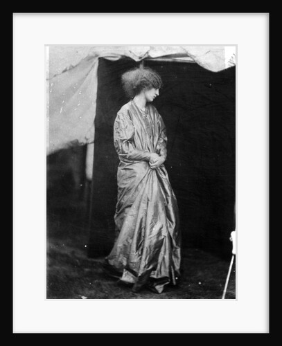 Jane Morris, posed by Dante Gabriel Rossetti, 1865 by John R. Parsons