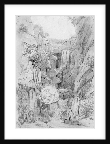 Kloof on Table Mountain, 1801 by William Westall