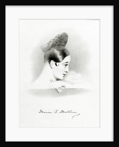 Marie Malibran by Alfred-Edward (after) Chalon