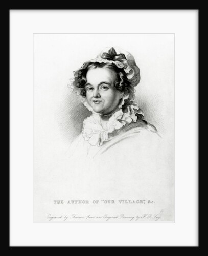 Mary Russell Mitford by Frederick Richard Say