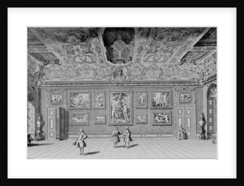 Picture Gallery at Belvedere, Vienna by Salomon Kleiner