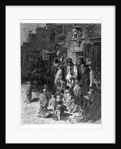 Wentworth Street, Whitechapel by Gustave Dore