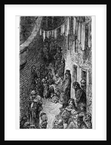 A Street in Whitechapel by Gustave Dore