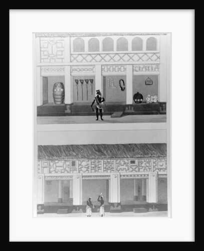 Part of the Piazza in the Palace, 1817 by Thomas Edward Bowditch
