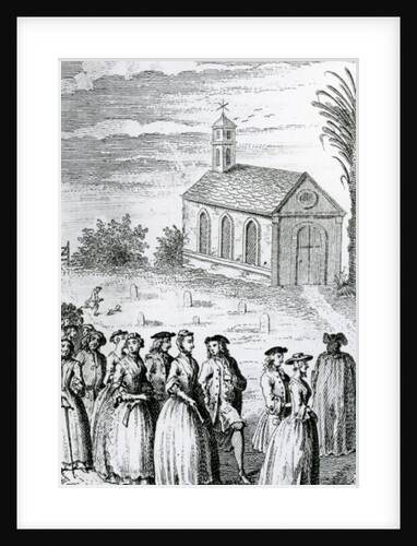 Illustration from 'The History of the Adventures of Joseph Andrews and of his friend Mr. Abraham Adams' by Henry Fielding, published in 1742 by James Hulett